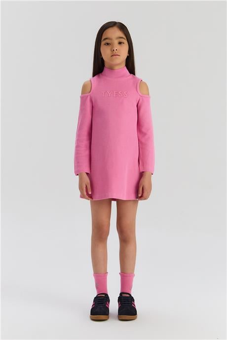 Tyess Kız Çocuk Pembe ElbiseTyess Kız Çocuk Pembe Elbise