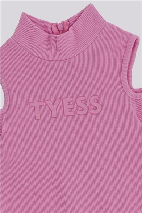 Tyess Kız Çocuk Pembe ElbiseTyess Kız Çocuk Pembe Elbise