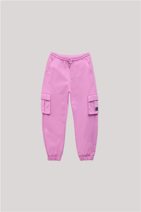 Tyess Kız Çocuk Pembe Eşofman Altı