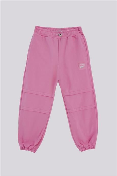 Tyess Kız Çocuk Pembe Eşofman AltıTyess Kız Çocuk Pembe Eşofman Altı