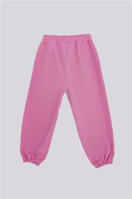 Tyess Kız Çocuk Pembe Eşofman AltıTyess Kız Çocuk Pembe Eşofman Altı