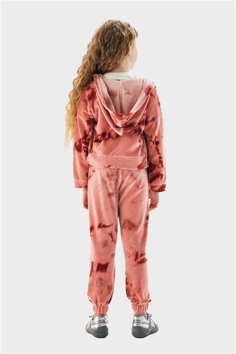 Tyess Kız Çocuk Pembe Eşofman Üstü