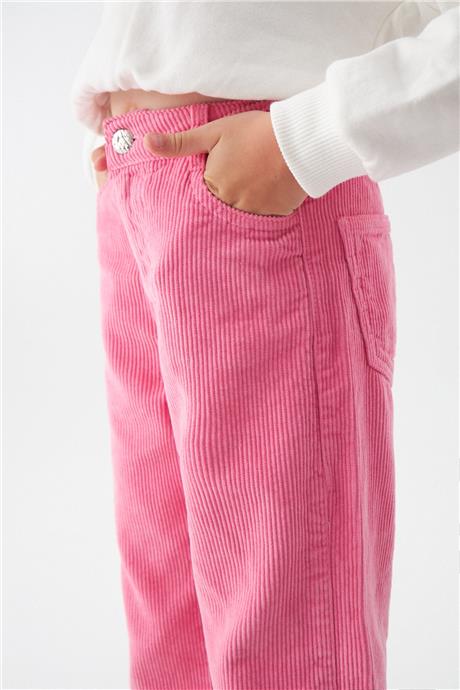Tyess Kız Çocuk Pembe Pantolon