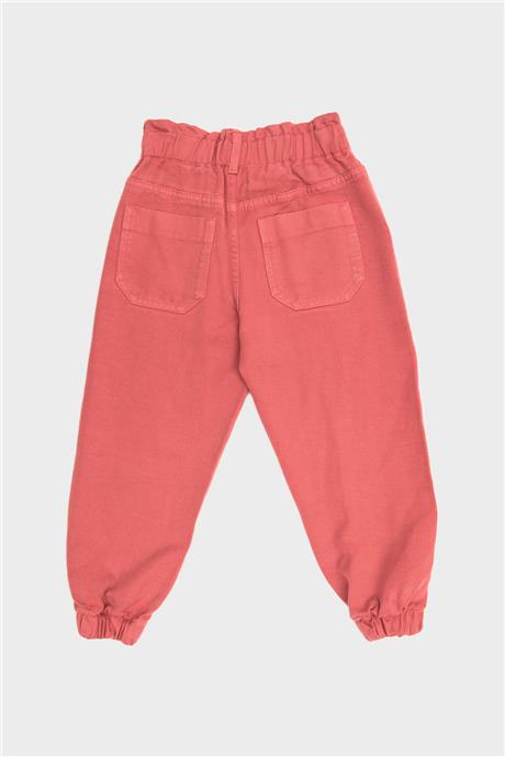 Tyess Kız Çocuk Pembe Pantolon