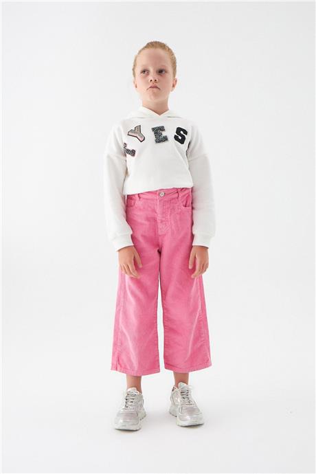 Tyess Kız Çocuk Pembe Pantolon