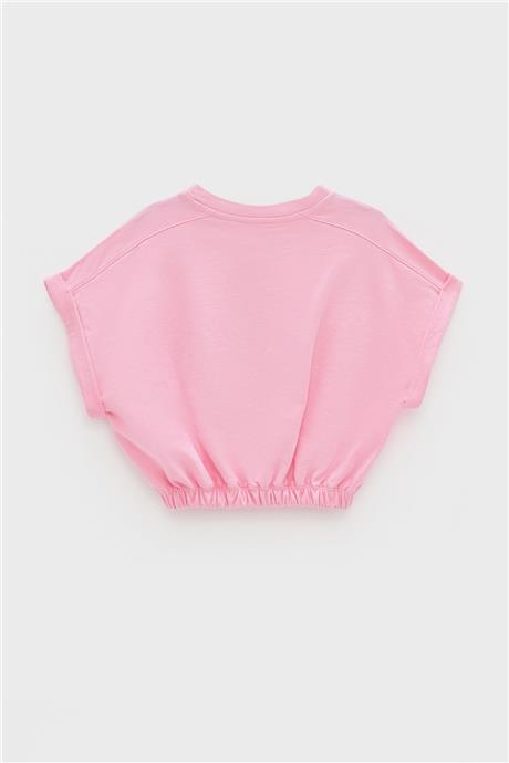 Tyess Kız Çocuk Pembe S-Shirt