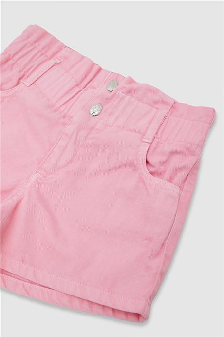 Tyess Kız Çocuk Pembe Şort