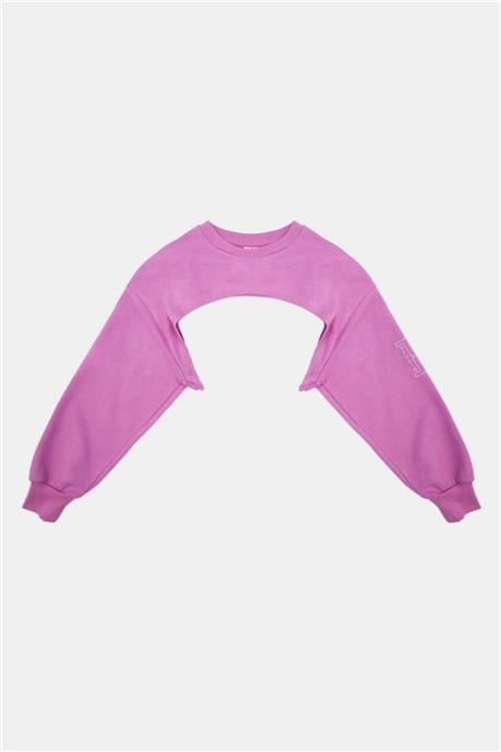 Tyess Kız Çocuk Pembe Sweatshirt