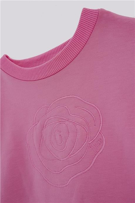Tyess Kız Çocuk Pembe SweatshirtTyess Kız Çocuk Pembe Sweatshirt