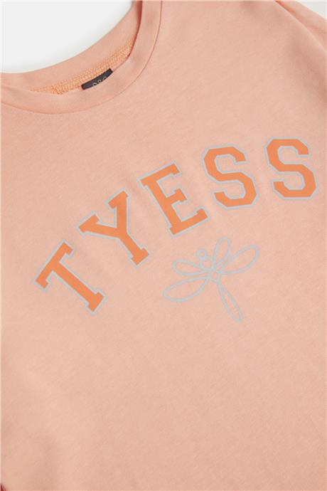 Tyess Kız Çocuk Pembe T-Shirt