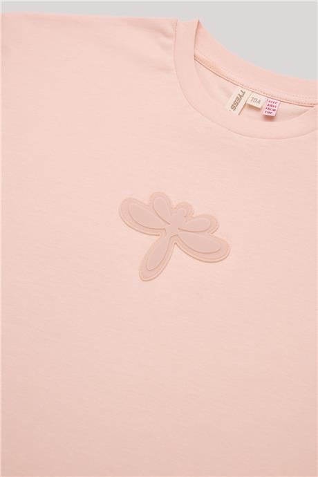 Tyess Kız Çocuk Pembe T-Shirt