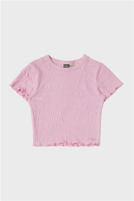 Tyess Kız Çocuk Pembe T-Shirt