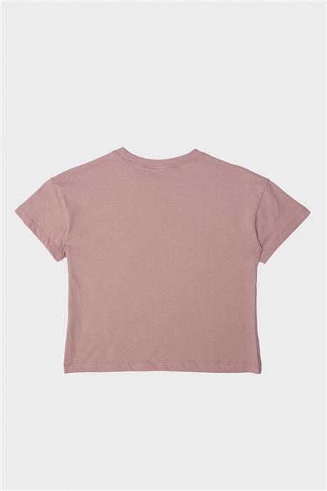 Tyess Kız Çocuk Pembe T-Shirt