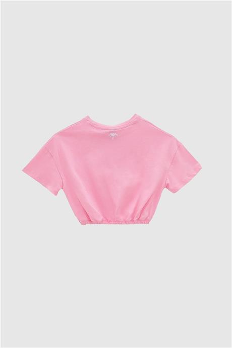 Tyess Kız Çocuk Pembe T-Shirt