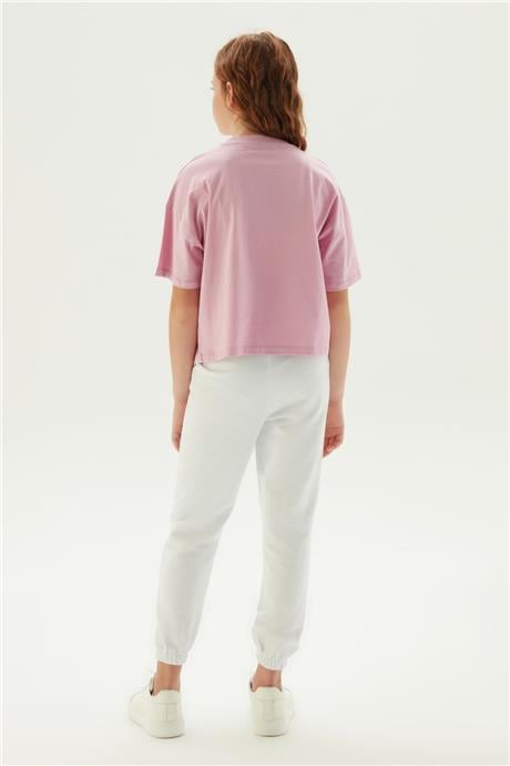 Tyess Kız Çocuk Pembe T-Shirt