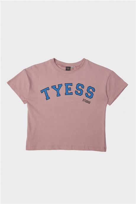 Tyess Kız Çocuk Pembe T-Shirt