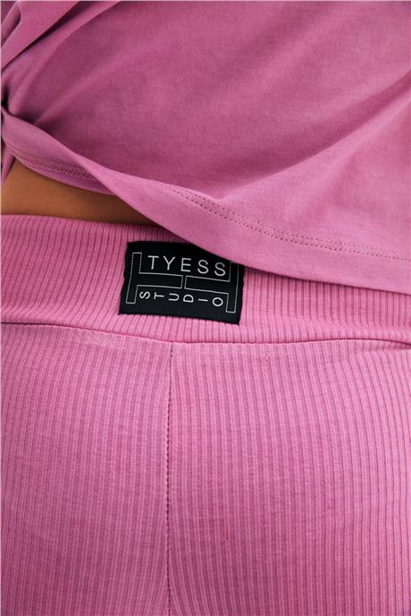 Tyess Kız Çocuk Pembe Tayt