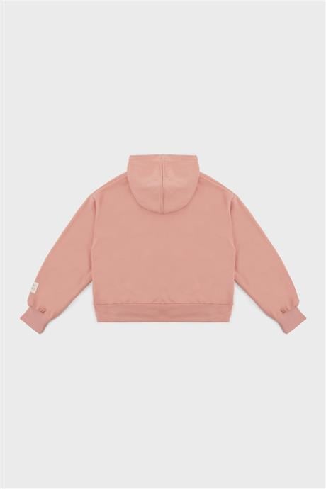 Tyess Kız Çocuk Pudra Sweatshirt