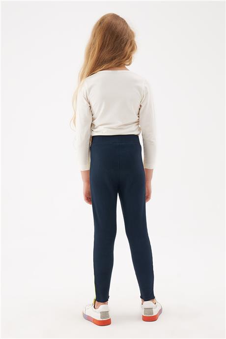 Tyess Kız Çocuk Renkli Tayt