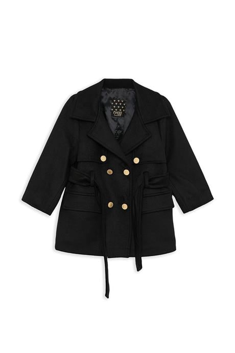 Tyess Girl Black CoatTyess Girl Black Coat