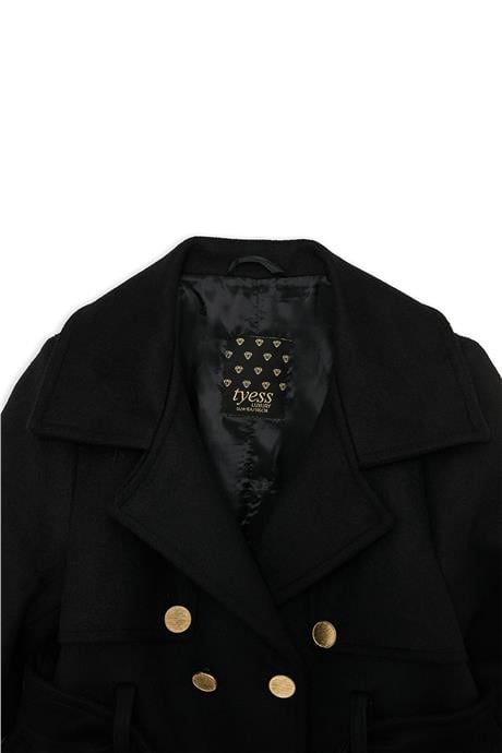 Tyess Girl Black CoatTyess Girl Black Coat