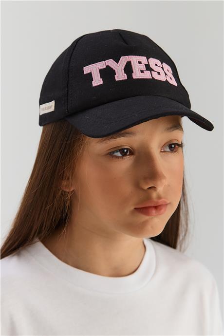 Tyess Kız Çocuk Siyah ŞapkaTyess Kız Çocuk Siyah Şapka