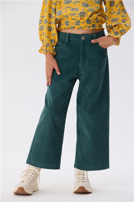 Tyess Kız Çocuk Yeşil Pantolon