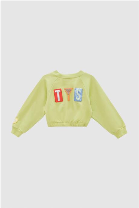 Tyess Kız Çocuk Yeşil S-Shirt