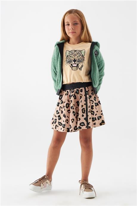 Tyess Kız Çocuk Yeşil Sweatshirt