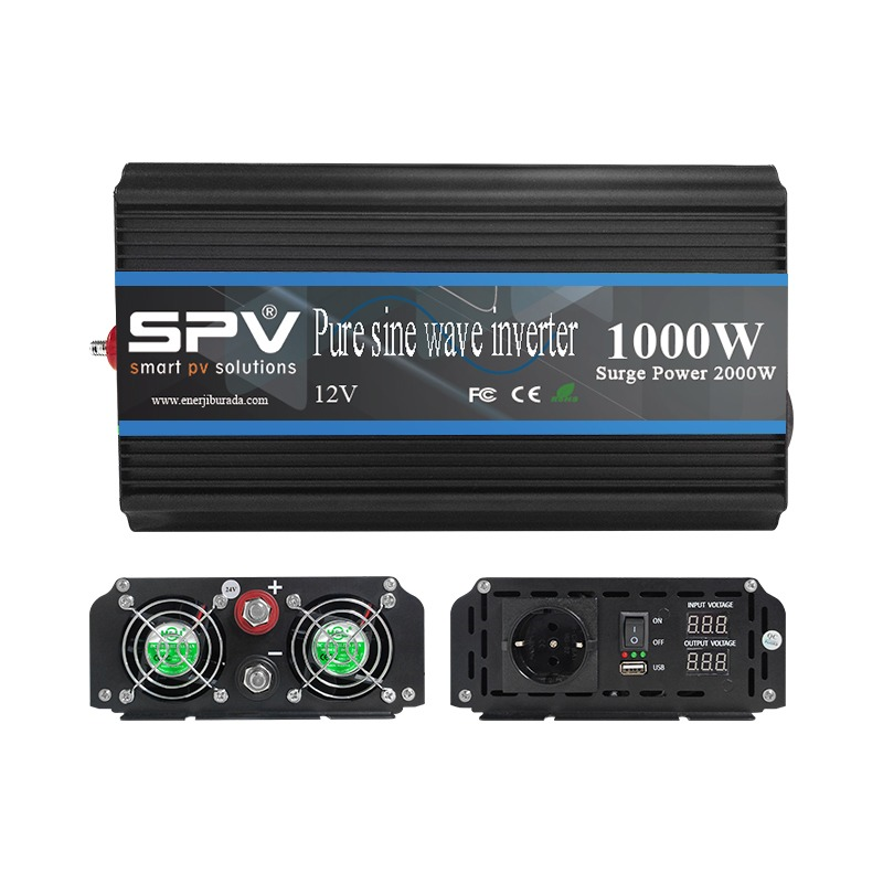 SPV 1000W 12V Tam Sinüs İnverter