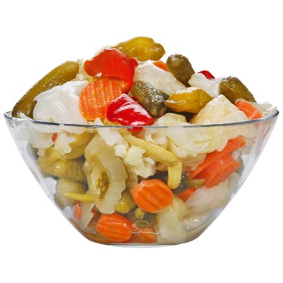 KARIŞIK TURŞU - 1 KİLO CAM KAVANOZ