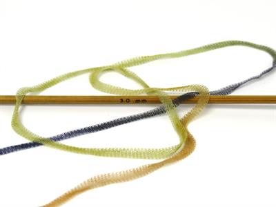 12x25gr. SPIRAL AIR RIBBON Yeşil, Turuncu, Altın, Kahverengi Tonları  Şerit, Yazlık İplikler, Zincir