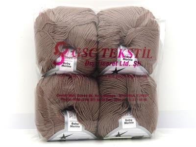 200 gr ICE YARNS Baby Merino Yarns MIXED LOT (40% Merino Wool) Yarn Multicolor