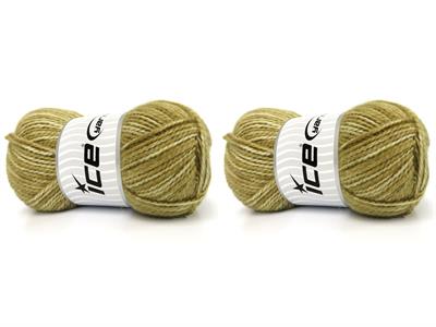 2x150gr. JEANS WOOL BULKY Yün, Akrilik Hafif Kahve Melanj Kışlık, Yün, Kalın, Akrilik