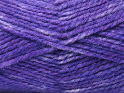 2x150gr. JEANS WOOL BULKY Yün, Akrilik Mor Melanj Kışlık, Yün, Kalın, Akrilik