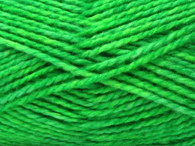 2x150gr. JEANS WOOL BULKY Yün, Akrilik Yeşil Melanj Kışlık, Yün, Kalın, Akrilik