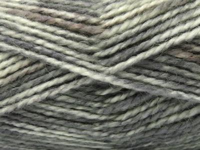 2x150gr. JEANS WOOL BULKY Yün, Akrilik Gri Melanj Kışlık, Yün, Kalın, Akrilik