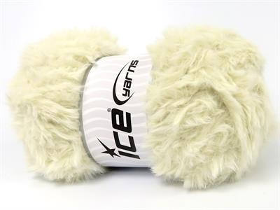 3x100gr. BUNNY FUR  Açık Krem Yumoş, Sakallı, Kışlık, Çok Kalın