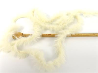 3x100gr. BUNNY FUR  Açık Krem Yumoş, Sakallı, Kışlık, Çok Kalın