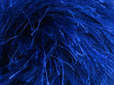 400 gr ICE YARNS EYELASH BULKY 400GR Hand Knitting Yarn Saxe Blue