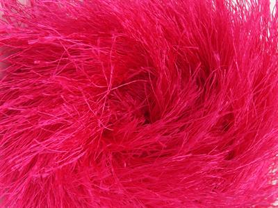 400 gr ICE YARNS EYELASH BULKY 400GR Hand Knitting Yarn Fuchsia