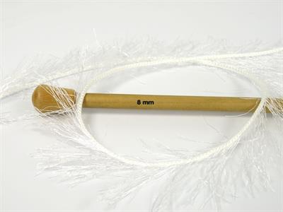 1x400gr. EYELASH BULKY 400GR  Beyaz Yumoş, Sakallı, Kışlık, Kalın