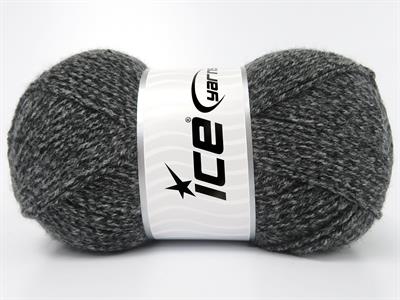 4x100gr. ALWAYS A CLASSIC Akrilik Siyah, Gri Tonları Kışlık, Düz iplikler, 100% Akrilik