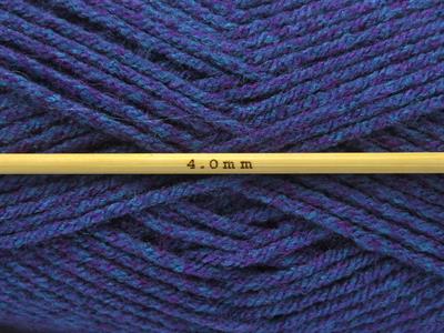 4x100gr. ALWAYS A CLASSIC Akrilik Mor, Turkuaz Kışlık, Düz iplikler, 100% Akrilik