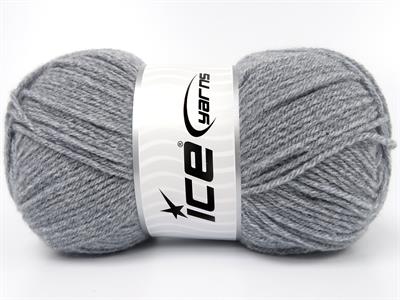 4x100gr. ALWAYS A CLASSIC Akrilik Açık Gri Kışlık, Düz iplikler, 100% Akrilik