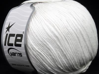 4x100gr. BAMBOO COTTON DELUXE Organik Pamuk, Bambu Beyaz Bebe, Yazlık İplikler, Organik Pamuk, Pamuk, Bambu