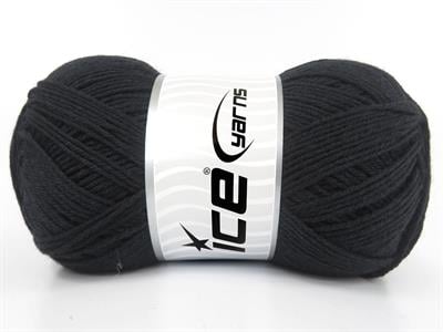 4x100gr. BAMBOO SOCK UNICOLOR Siyah Bambu Çok İnce, Yün, Yazlık İplikler, Bambu, Merino Yün, Makina Yıkama