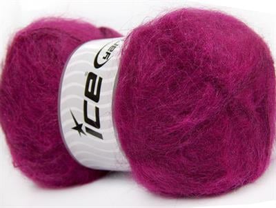 4x100gr. BERMUDA MOHAIR Fuşya Akrilik, Tiftik Kışlık, Tiftik
