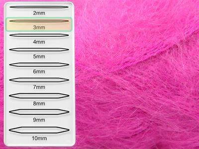4x100gr. BERMUDA MOHAIR Pembe Akrilik, Tiftik Kışlık, Tiftik