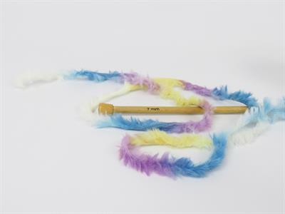 4x100gr. BUNNY FUR MULTICOLOR  Pembe, Mavi, Beyaz, Leylak, Sarı Yumoş, Sakallı, Kışlık, Çok Kalın, Batik Desenli